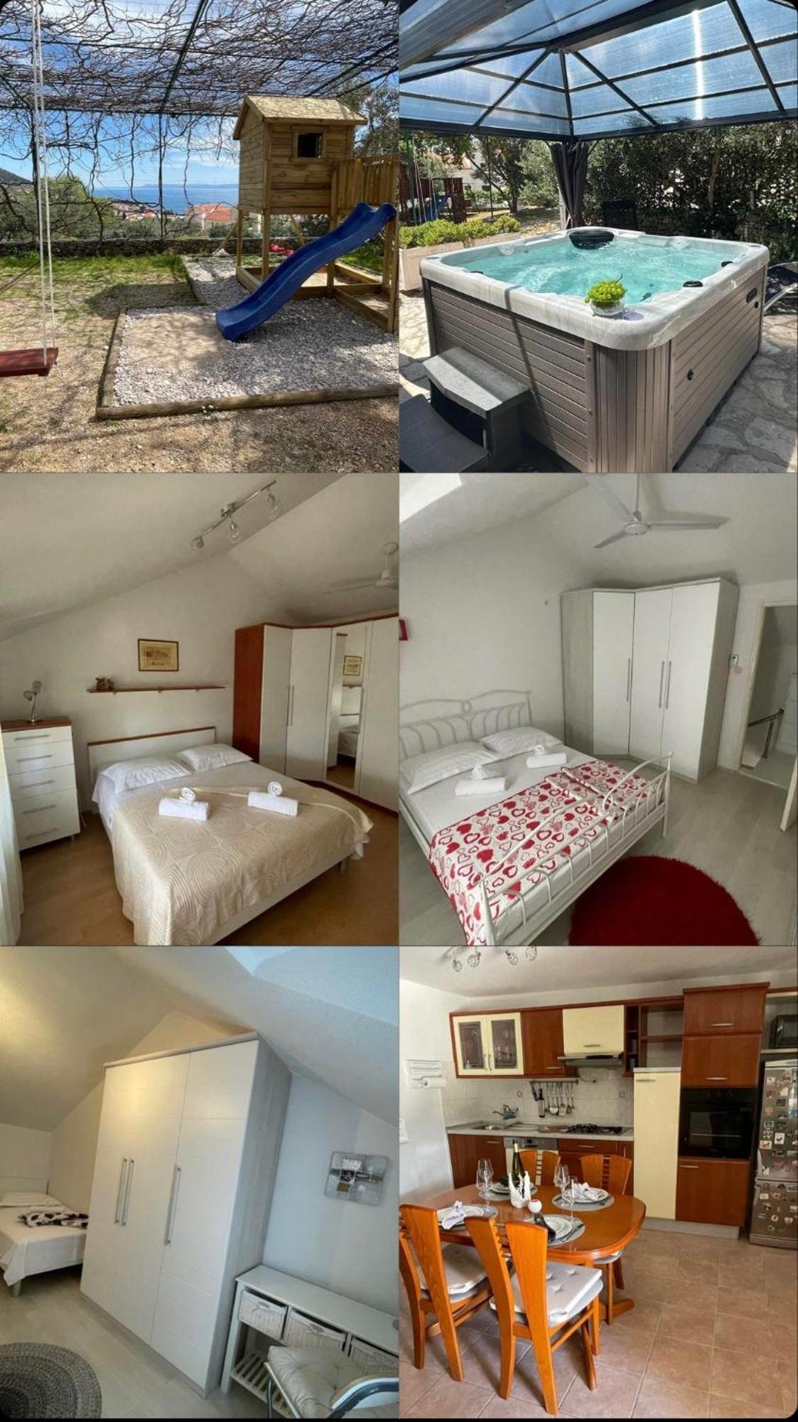 Vacation House Marin With Jacuzzi - Bol, Brac Bagian luar foto